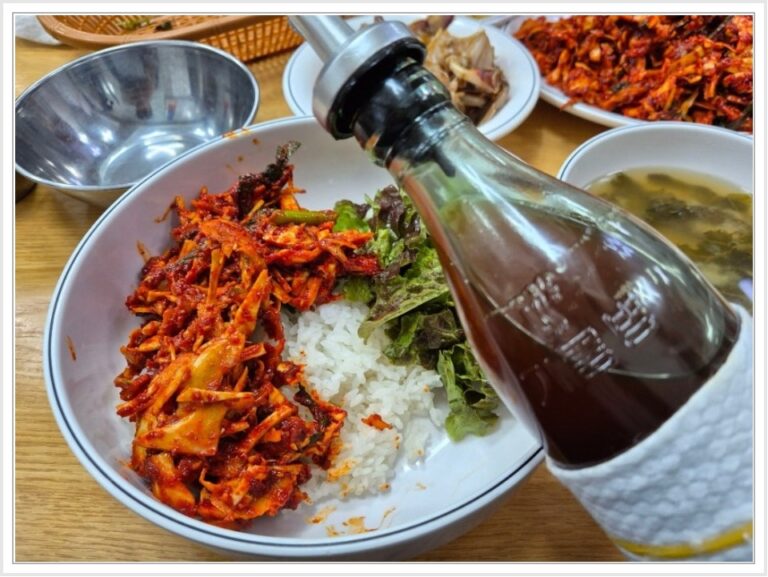 인천 연안부두 금산식당 밴댕이회무침과 돌게장, 밥도둑이 따로 없네요 내돈내산