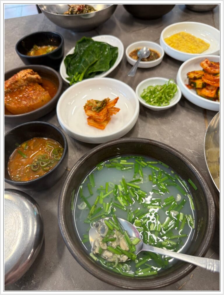 시원한 국물로 해장하기 좋은 부산 광안리 할매재첩국 부산본점 방문기